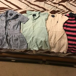 Ralph Lauren girls dress bundle. Sizes 2T-4T